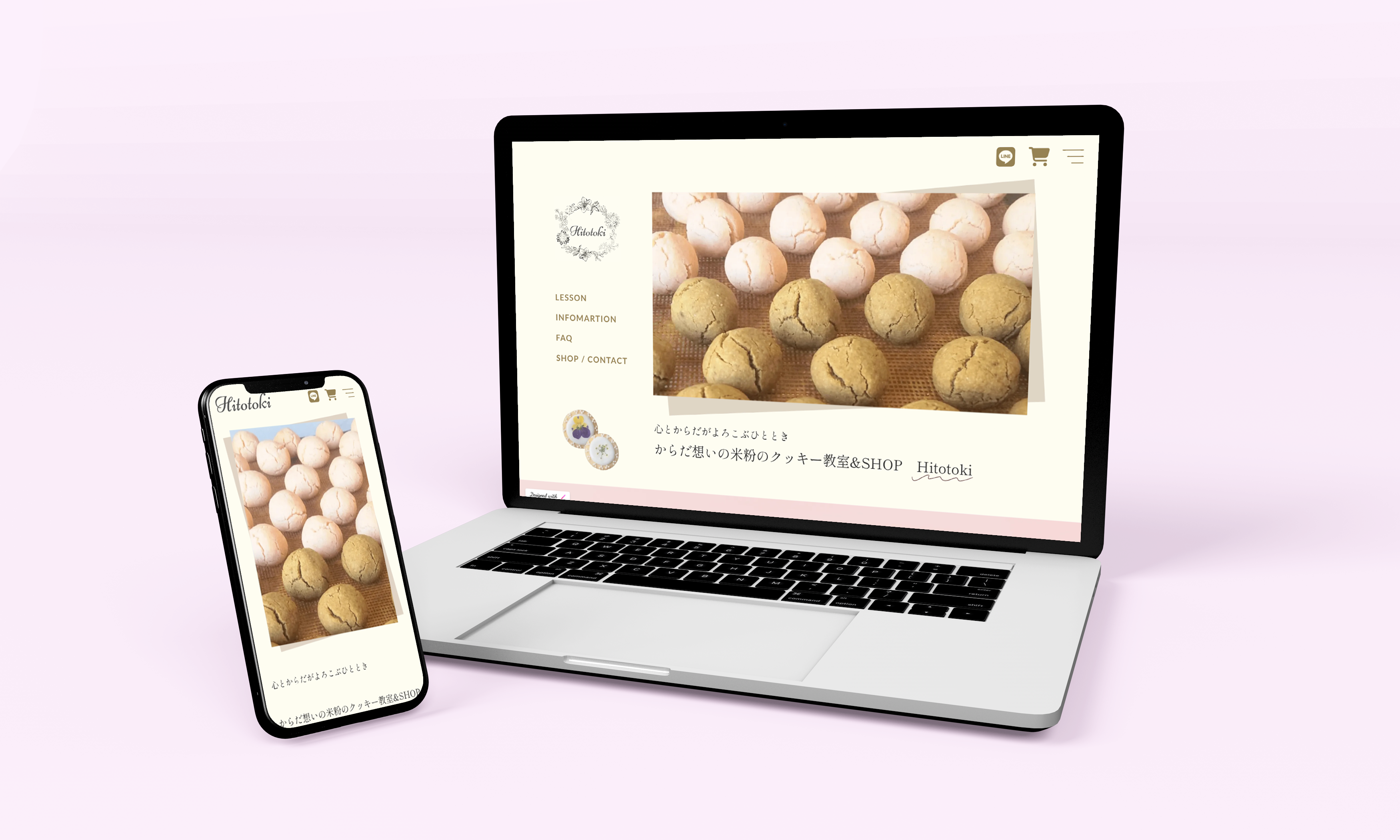 Hitotoki プロフィールサイト